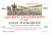 2007 Rousseau Gevrey Chambertin 1er Clos St Jacques